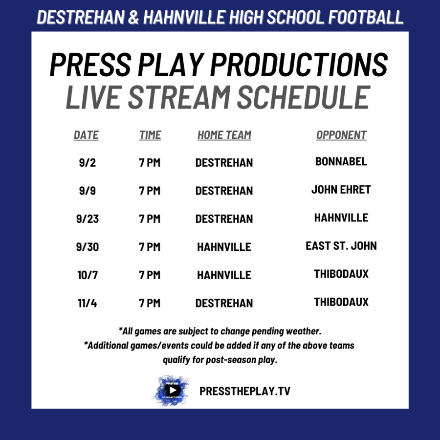 The Latest: Friday Night Football Live Stream Schedule